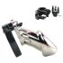 CB-6000 - Luxury Chrome Chastity Cage with Lock