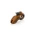 CB-6000 - Luxury Wooden Locking Chastity Cage