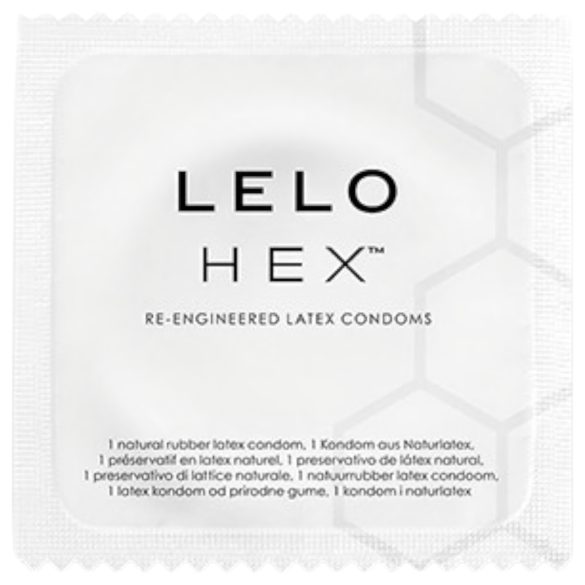 LELO Hex Original - Luxury Condom (1 Pack)