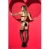 Mapalé - Black Lingerie Set with Garter Belt - M/L