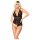 Mapalé - Open Lace Bodysuit (Black) - M