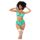 Mapalé - Turquoise Lace Lingerie Set - L/XL