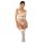 Mapalé - White Garter Top & Thong Set - L