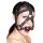 ZADO - Leather Restraint and Gag (Black)