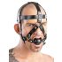 ZADO - Leather Restraint and Gag (Black)