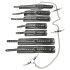 ZADO - Black Leather Bondage Restraint Set