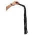 ZADO - 9-Strand Leather Braided Whip (Black)