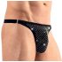 Svenjoyment - Men's Black Rhinestone Thong - M