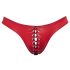 Svenjoyment - Men's Black Lace-Up Briefs (Red)