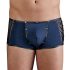 NEK - Blue Boxer Briefs with Black Lace-Up and Mesh Panels