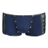 NEK - Blue Boxer Briefs with Black Lace-Up and Mesh Panels