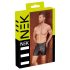 NEK - Men's Long Black Shorts with Metal Buckle - M