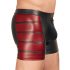 NEK - Black Boxer Briefs with Red Side Panels and Zipper - M
