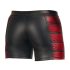 NEK - Black Boxer Briefs with Red Side Panels and Zipper - M