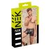 NEK - Black Boxer Briefs with Red Side Panels and Zipper - L
