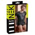 NEK - Matte Finish Men's Black Short Sleeve Top - XL