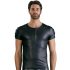 NEK - Matte Finish Men's Black Short Sleeve Top - XL
