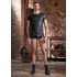 NEK - Matte Finish Men's Black Short Sleeve Top - 2XL