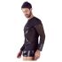 NEK - Cross-Strap Long Sleeve Men's Top (Black)