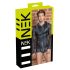 NEK - Men's Black Hoodie with Snake Print - M