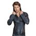 NEK - Men's Black Hoodie with Snake Print - M