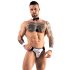 Svenjoyment - Men's Waiter Thong Costume Set (Black & White)