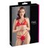 Cottelli - Open Lace Bra Set (Red) - XL