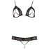 Abierta Fina - Extravagant Seduction - Bra Set - L