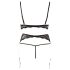 Abierta Fina - Pearl Lace Lingerie Set - XL