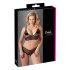 Cottelli Plus Size - Lace Lingerie Set (Black)