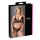 Cottelli Plus Size - Lace Lingerie Set (Black) - XXL