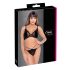 Cottelli - Sheer Lace Bra Set (Black)