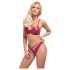 Cottelli Party - Shiny Red Bra Set