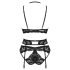 Obsessive Alessya - Black Lace Lingerie Set