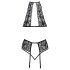 Kissable - Halter Neck Lace Bra Set (Black)