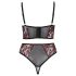 Cottelli Plus Size – Bra Set (Red)