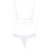 Obsessive Set Heavenly - Lacy Bra Set (White)