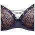Cottelli Party - Lace-Up Bra Set (Black)