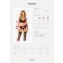 Obsessive Chemeris - Black Bra Set with Garter Belt - M/L