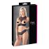 Cottelli - Open Cup Bra Set (Black) - 85B/L