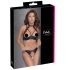 Cottelli - Lace Halter Bra Set (Black) - 85B/L