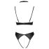 Cottelli - Lace Halter Bra Set (Black) - 85B/L