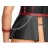 Cottelli Bondage - Shiny Set with Wrist Cuffs (Black)