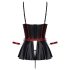 Cottelli Bondage - Shiny Set with Wrist Cuffs (Black)
