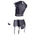 Cottelli Bondage - Chain Lingerie Set (Black) - XL