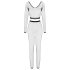 Cottelli - Long-Sleeve Mesh Set (Black) - S-L