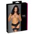 Cottelli Party - Black Lace Panties with Chain Details - L