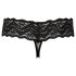 Cottelli - Beaded Lace Thong (black)