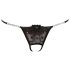 Cottelli - Sparkling Flower - Open Thong - M/L