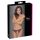 Cottelli - Rosy Open-Front Panty - Black (S-L)